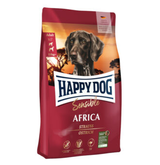 Happy Dog Supreme száraz kutyatáp dupla csomagban- Africa (2 x 12