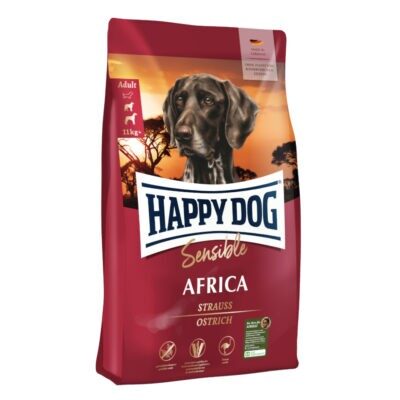 Happy Dog Supreme száraz kutyatáp dupla csomagban- Africa (2 x 12