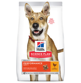 14kg Hill's Science Plan Adult 1+ Performance csirke száraz kutyatáp - Kisállat kiegészítők webáruház - állateledelek
