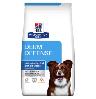 2x4kg Hill's PD Canine Derm Defense száraz kutyatáp - Kisállat kiegészítők webáruház - állateledelek