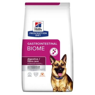 2x10kg Hill's Prescription Diet Canine Gastrointestinal Biome csirke száraz kutyatáp - Kisállat kiegészítők webáruház - állateledelek