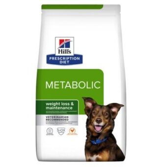 2x4kg Hill's Prescription Diet Metabolic Weight Management csirke száraz kutyatáp - Kisállat kiegészítők webáruház - állateledelek