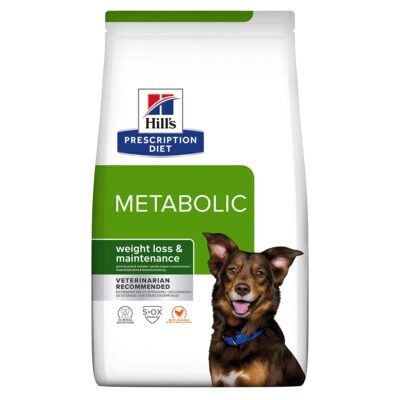 2x4kg Hill's Prescription Diet Metabolic Weight Management csirke száraz kutyatáp - Kisállat kiegészítők webáruház - állateledelek