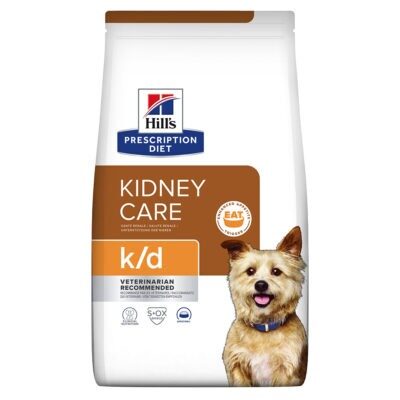 2x4kg Hill's Prescription Diet k/d Kidney Care Original száraz kutyatáp - Kisállat kiegészítők webáruház - állateledelek