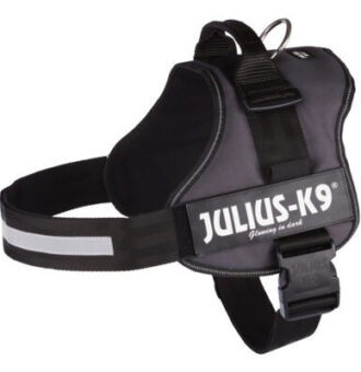 JULIUS-K9® powerhám kutyáknak antracit - 3-as/XL méret: 82–118 cm - Kisállat kiegészítők webáruház - állateledelek