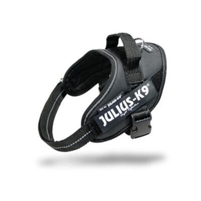 Julius K9 powerhám - fekete - Mini: 51- 67 cm a mellkas kerülete - Kisállat kiegészítők webáruház - állateledelek