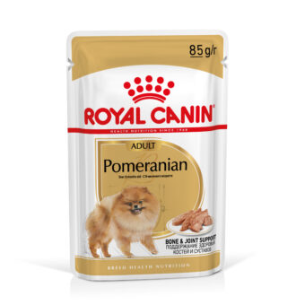 Kiegészítésül: 24x85g Royal Canin Pomeranian Adult nedves kutyatáp - Kisállat kiegészítők webáruház - állateledelek