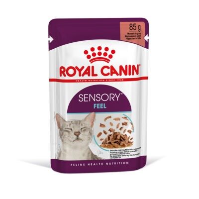 24x85g Royal Canin Sensory Feel szószban nedves macskatáp - Kisállat kiegészítők webáruház - állateledelek