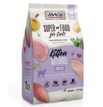 MAC's Superfood Cat Kitten - 2 x 1.5 kg - Kisállat kiegészítők webáruház - állateledelek