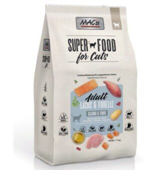 MAC's Superfood for Cats Adult lazac & pisztráng - 2 x 7 kg - Kisállat kiegészítők webáruház - állateledelek