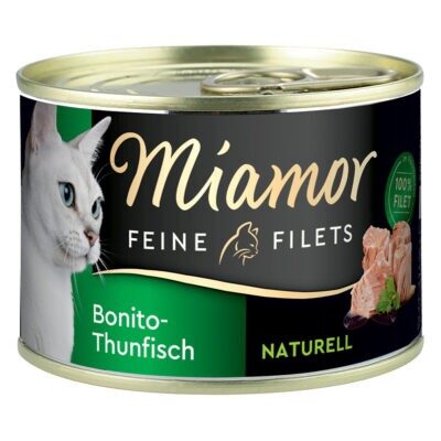Miamor Naturelle finom filék 24 x 156 g - Bonito tonhal - Kisállat kiegészítők webáruház - állateledelek