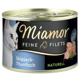 Miamor Naturelle finom filék 24 x 156 g - Skipjack tonhal - Kisállat kiegészítők webáruház - állateledelek