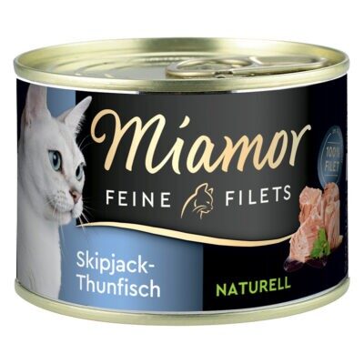 Miamor Naturelle finom filék 24 x 156 g - Skipjack tonhal - Kisállat kiegészítők webáruház - állateledelek