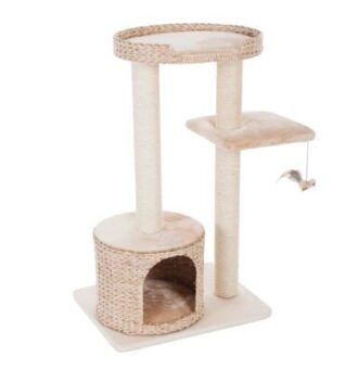 Natural Home II bézs kaparófa macskáknak - Kisállat kiegészítők webáruház - állateledelek
