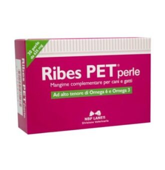 Ribes Pet Pearls 30 bőr- és szőrápoló kapszula macskáknak 30db - Kisállat kiegészítők webáruház - állateledelek