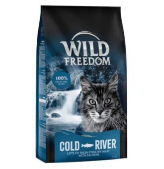 Wild Freedom gabomanetes macska szárazeledel gazdaságos csomag (3x2kg) -  Cold River - lazac - Kisállat kiegészítők webáruház - állateledelek