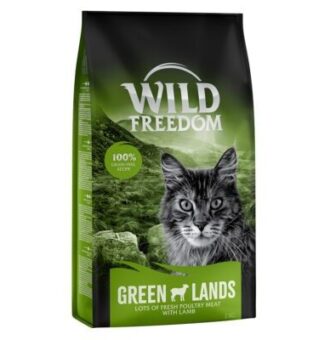 Wild Freedom gabomanetes macska szárazeledel gazdaságos csomag (3x2kg) -  Green Lands - bárány - Kisállat kiegészítők webáruház - állateledelek