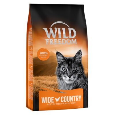 Wild Freedom gabomanetes macska szárazeledel gazdaságos csomag (3x2kg) -  Wide Country - szárnyas - Kisállat kiegészítők webáruház - állateledelek