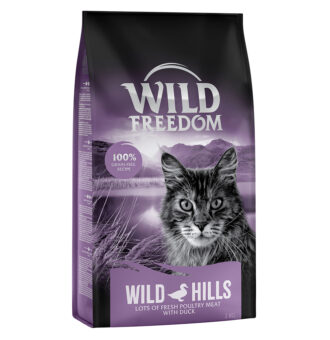 Wild Freedom gabomanetes macska szárazeledel gazdaságos csomag (3x2kg) -  Wild Hills - kacsa - Kisállat kiegészítők webáruház - állateledelek