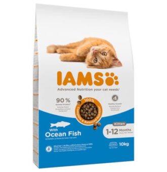 2x10kg IAMS for Vitality Kitten tengeri hal száraz macskatáp - Kisállat kiegészítők webáruház - állateledelek