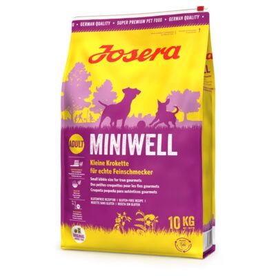 2x10kg Josera Miniwell száraz kutyaeledel - Kisállat kiegészítők webáruház - állateledelek