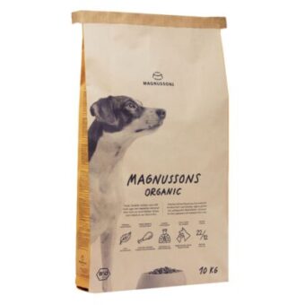 2x10kg MAGNUSSONS Bio Organic száraz kutyatáp - Kisállat kiegészítők webáruház - állateledelek