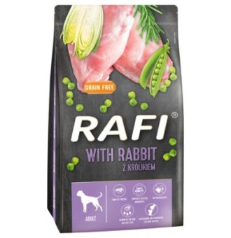 10kg Rafi Adult nyúl száraz kutyatáp - Kisállat kiegészítők webáruház - állateledelek