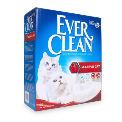 2x10l Ever Clean® Multiple Cat csomósodó macskaalom - Kisállat kiegészítők webáruház - állateledelek