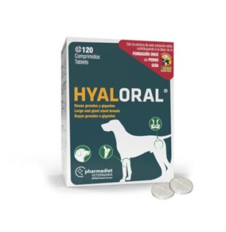120 tabletta Hyaloral razas grandes y gigantes Kiegészítő eledel kutyáknak - Kisállat kiegészítők webáruház - állateledelek