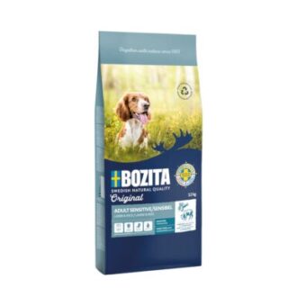 12kg Bozita Original Sensitive Digestion bárány száraz kutyatáp - Kisállat kiegészítők webáruház - állateledelek