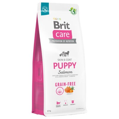 2x12kg Brit Care Dog Grain-Free Puppy Salmon & Potato száraz kutyatáp - Kisállat kiegészítők webáruház - állateledelek