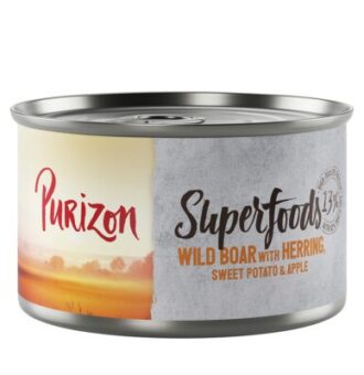 12x140g Purizon Superfoods Vaddisznó