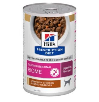 24x354g Hill's Prescription Diet Gastrointestinal Biome Ragu csirke nedves kutyatáp - Kisállat kiegészítők webáruház - állateledelek