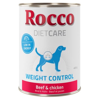 12x400g Rocco Diet Care Weight Control nedves kutyatáp - Kisállat kiegészítők webáruház - állateledelek