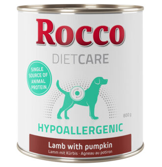 6x800g Rocco Diet Care Hypoallergen bárány nedves kutyatáp - Kisállat kiegészítők webáruház - állateledelek