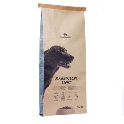 2x14kg MAGNUSSONS Light száraz kutyatáp - Kisállat kiegészítők webáruház - állateledelek