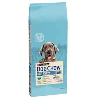 14kg PURINA Dog Chow Puppy Large Breed pulyka száraz kutyatáp 12+2 kg ingyen akcióban - Kisállat kiegészítők webáruház - állateledelek