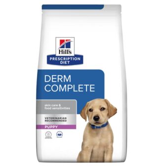 4kg Hill's Prescription Diet Derm Complete Puppy száraz kutyatáp - Kisállat kiegészítők webáruház - állateledelek