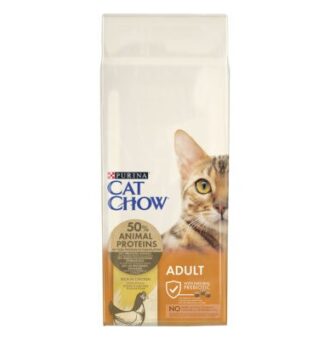 15kg PURINA Cat Chow Adult csirke & pulyka száraz macskatáp 13+2kg ingyen akcióban - Kisállat kiegészítők webáruház - állateledelek