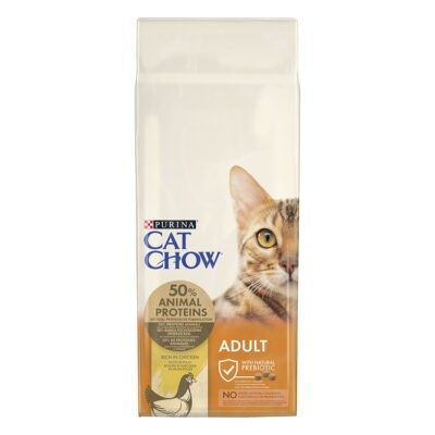 2x15kg PURINA Cat Chow Adult csirke & pulyka száraz macskatáp - Kisállat kiegészítők webáruház - állateledelek