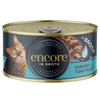 48x70g Encore Szardínia & tonhalfilé konzerv nedves macskatáp - Kisállat kiegészítők webáruház - állateledelek