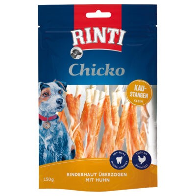 18x150g RINTI Chicko rágórudak - kicsi kutyasnack csirke - Kisállat kiegészítők webáruház - állateledelek