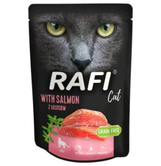 20x300g Rafi Cat lazac nedves macskatáp - Kisállat kiegészítők webáruház - állateledelek