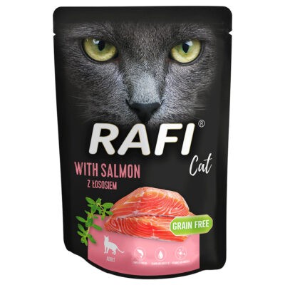 20x300g Rafi Cat lazac nedves macskatáp - Kisállat kiegészítők webáruház - állateledelek