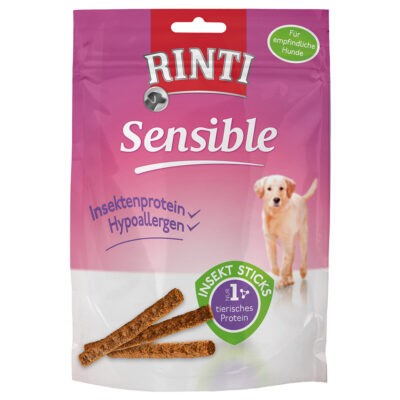 24x 50g RINTI Sensible Snack Insekt Sticks kutyasnack - Kisállat kiegészítők webáruház - állateledelek