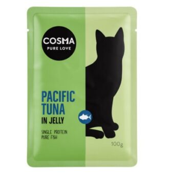 24x100g Cosma Original tasakos nedves macskatáp- Csendes-óceáni tonhal - Kisállat kiegészítők webáruház - állateledelek