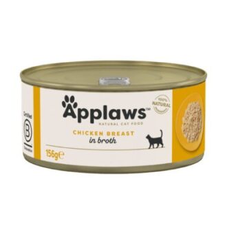 24x156g Applaws hús-/hallében nedves macskatáp-csirkemell - Kisállat kiegészítők webáruház - állateledelek