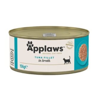 24x156g Applaws hús-/hallében nedves macskatáp-tonhalfilé - Kisállat kiegészítők webáruház - állateledelek