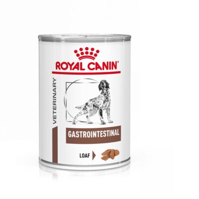 12x400g Royal Canin Veterinary Canine Gastrointestinal Mousse nedves kutyatáp - Kisállat kiegészítők webáruház - állateledelek