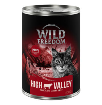 24x400g Wild Freedom Adult nedves macskatáp - Farmlands marha & csirke - Kisállat kiegészítők webáruház - állateledelek